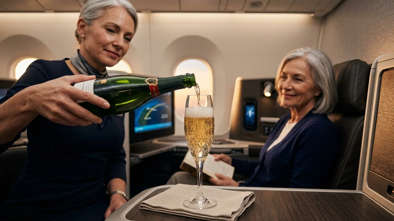 Premium Champagne service