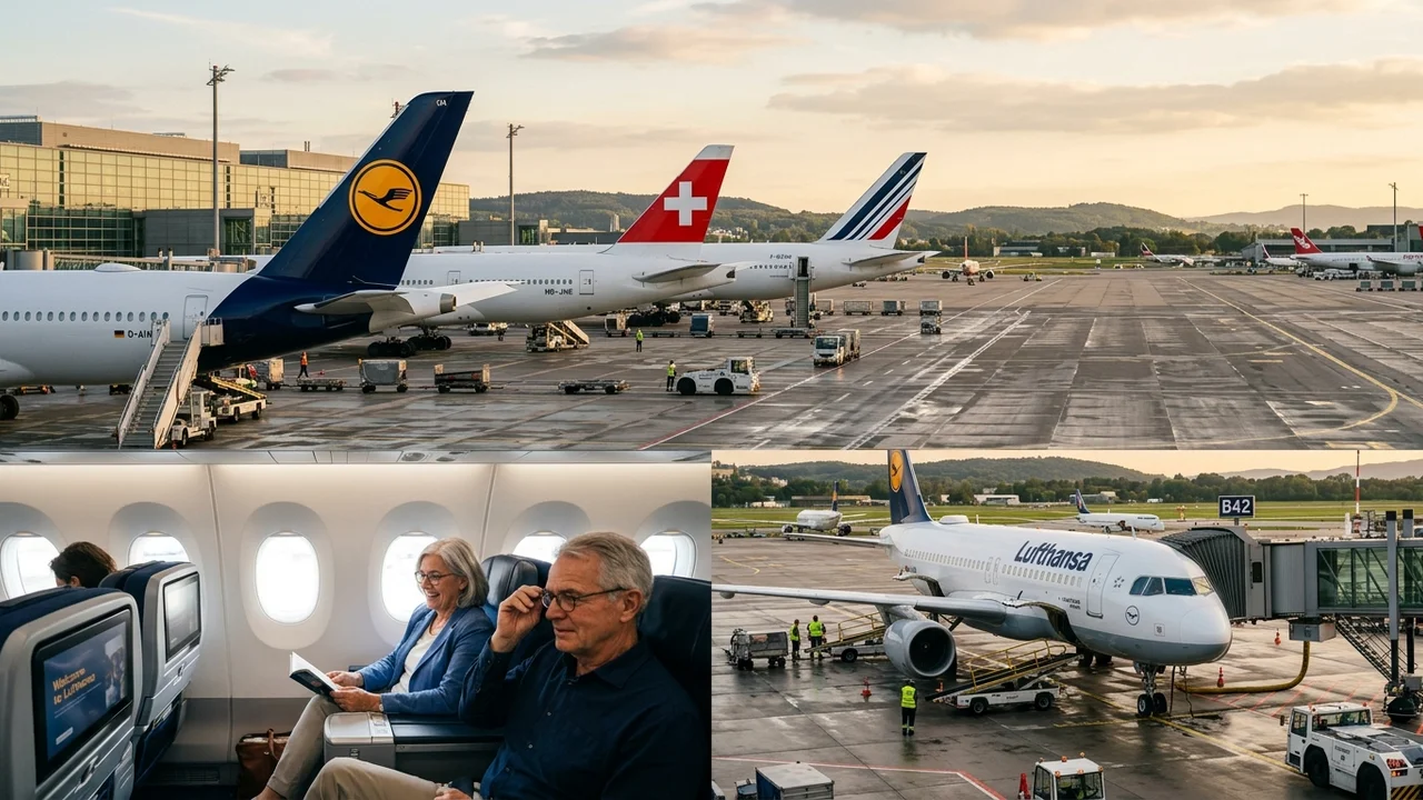 European airport tarmac