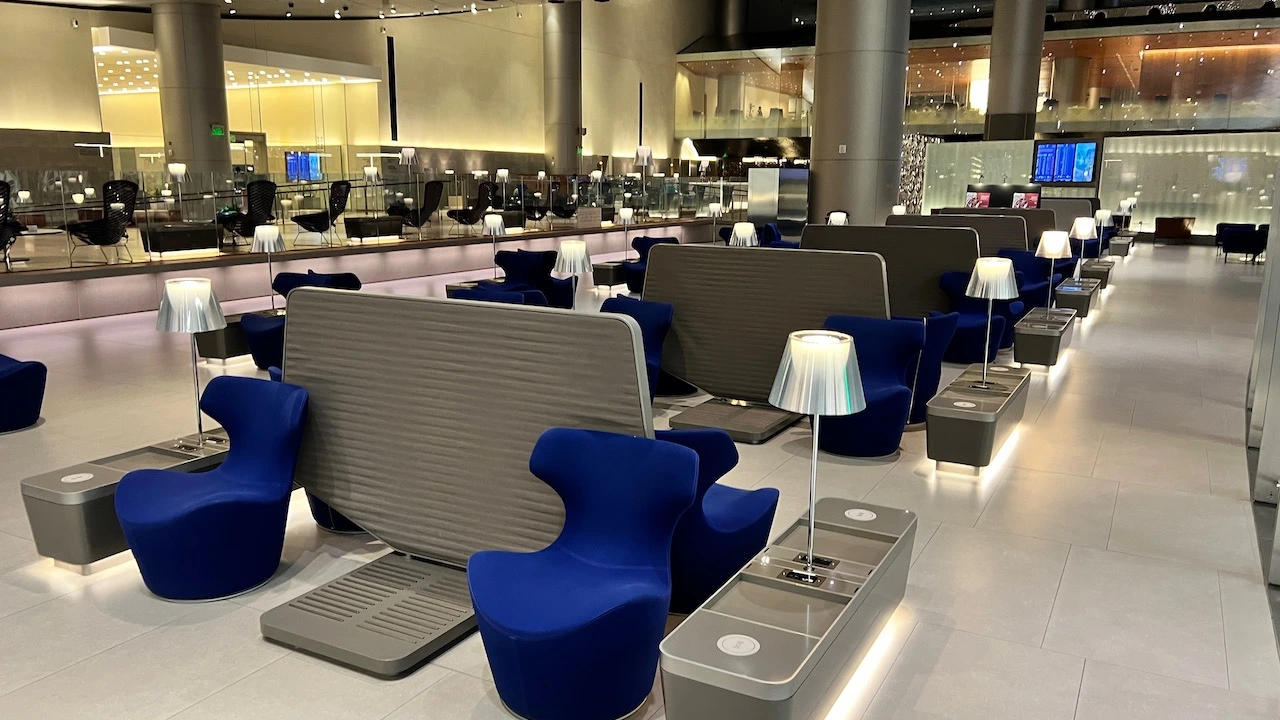 Qatar Airways Al Mourjan Business Lounge at Hamad International Airport