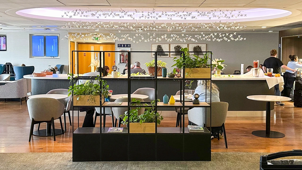 British Airways Galleries Club Lounge at London Heathrow
