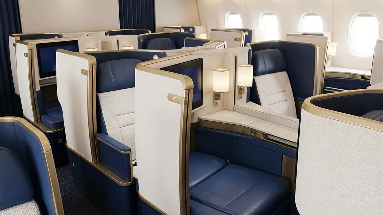Air France A350 cabin
