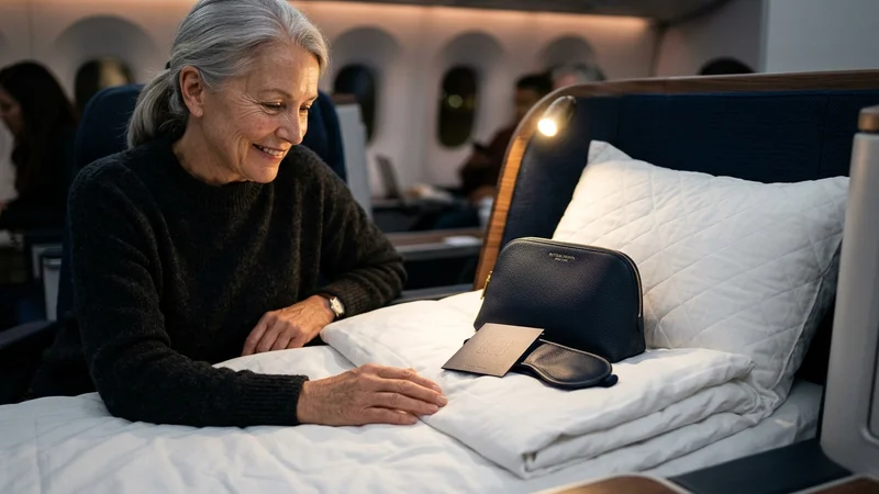 Business class amenities
