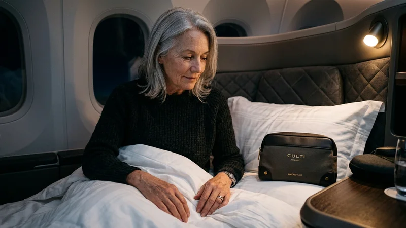 Business class amenities