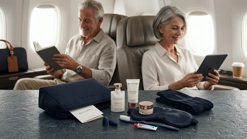 Bvlgari amenity kit contents