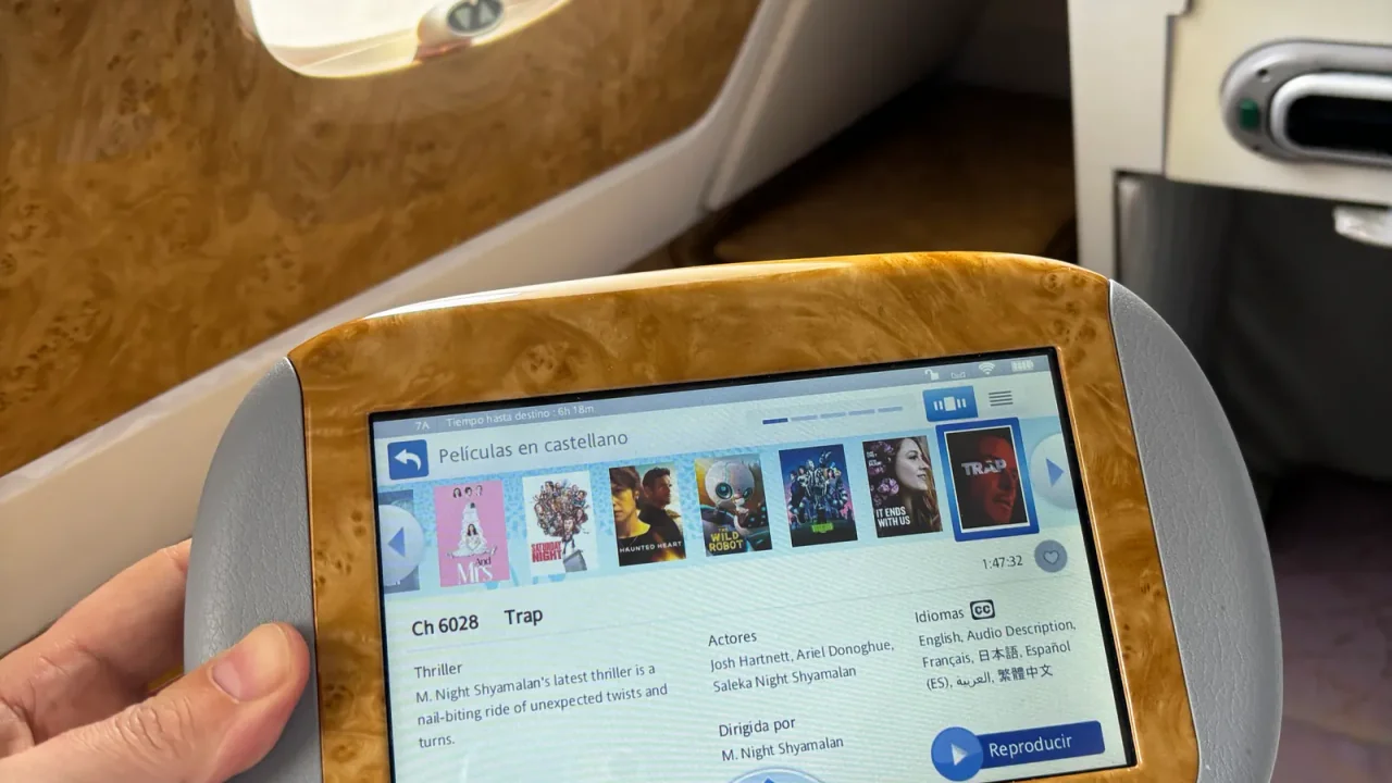 Entertainment system on Emirates Business Class Review 2026: Is the Hype Still Justified?