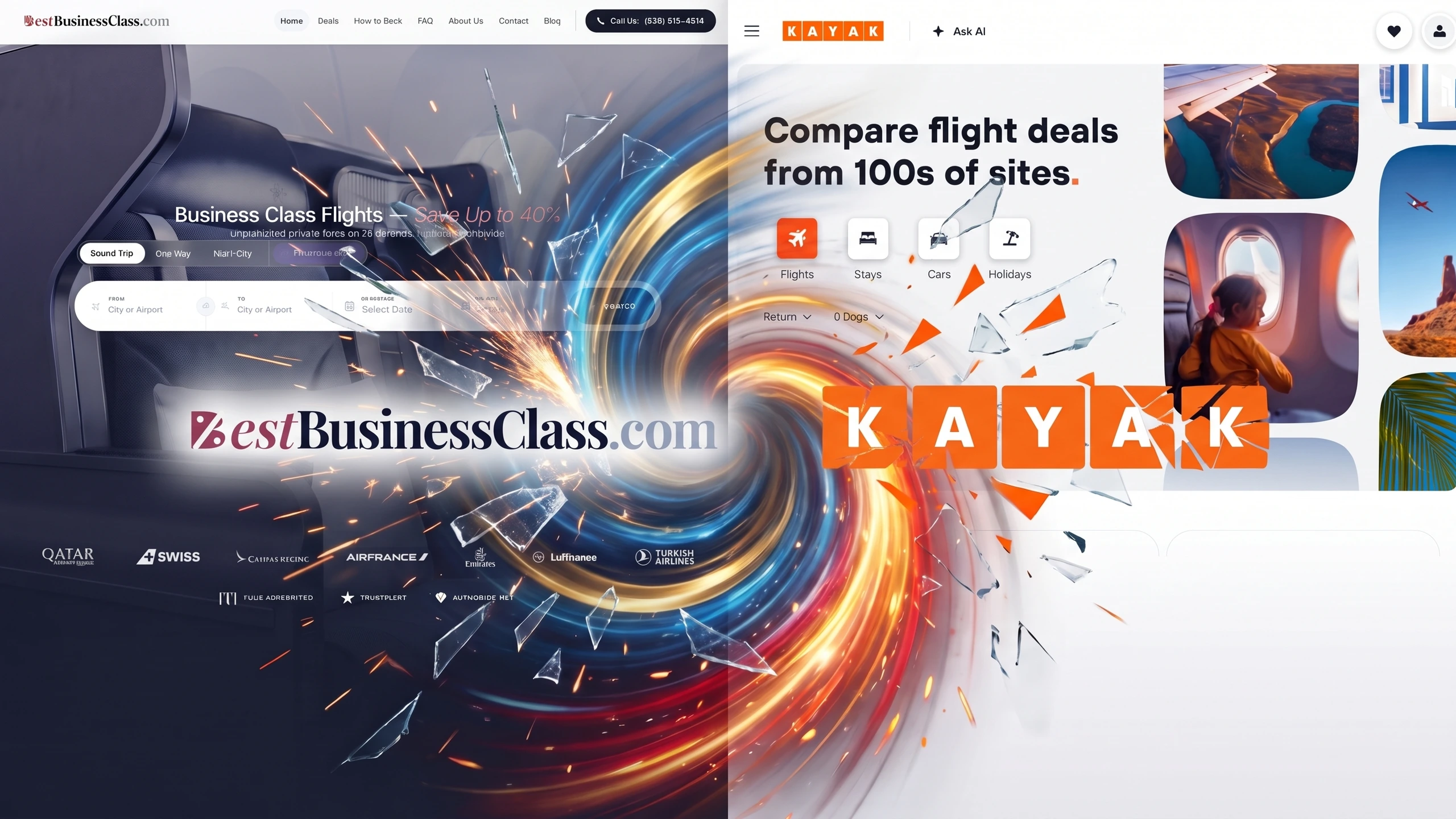 Kayak vs BestBusinessClass.com: Why Meta-Search Misses the Best Business Class Deals