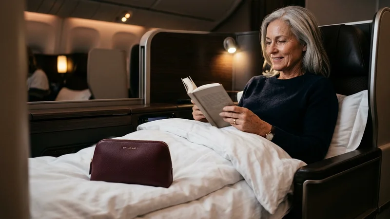 Business class amenities