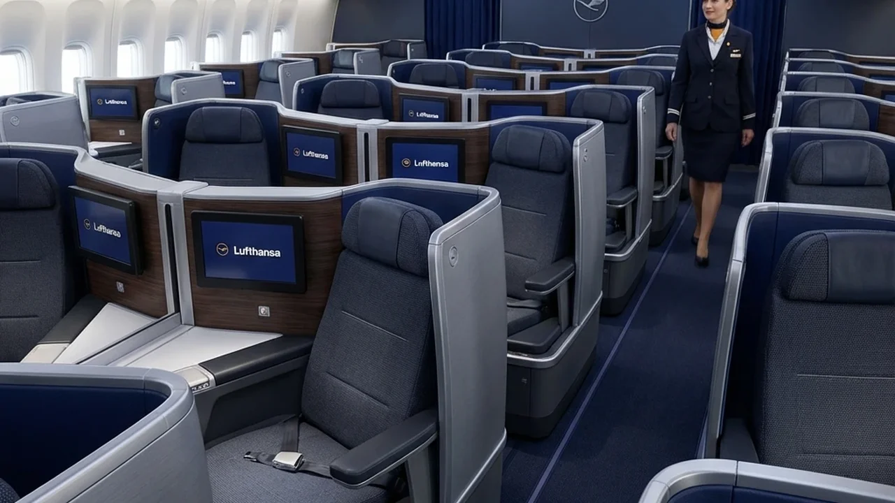 Full cabin of Lufthansa Allegris Business Class Review: The Long-Awaited Upgrade (2026)