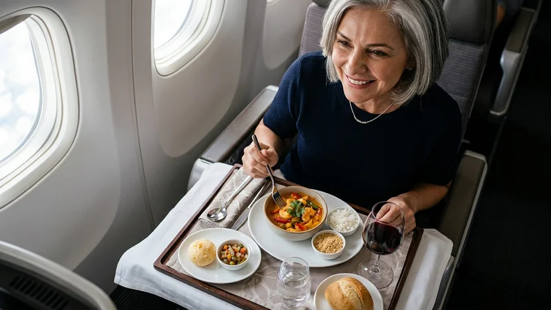 Business class Brazilian cuisine