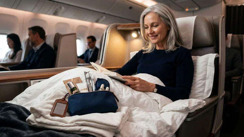 Business class amenities