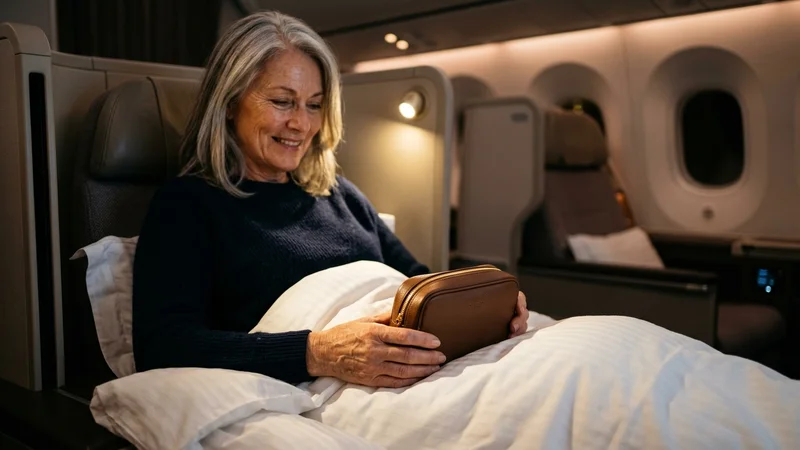 Business class amenities