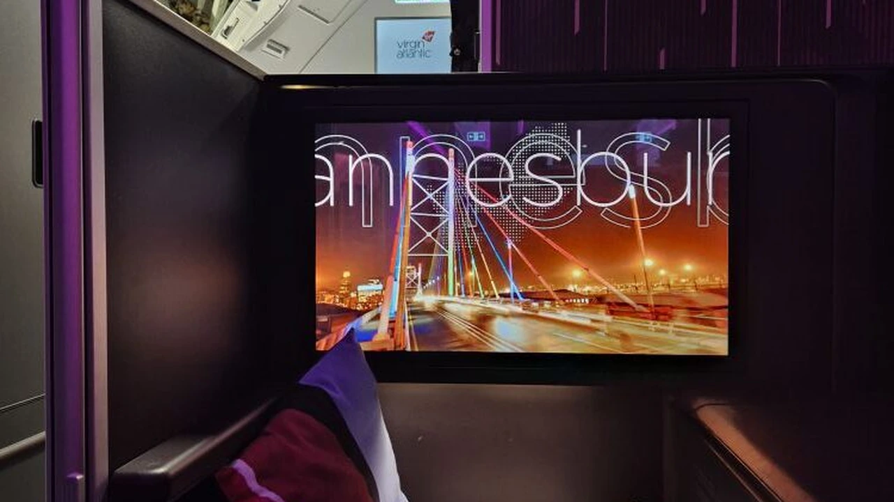 Virgin Atlantic A330neo Retreat Suite with 27-inch touchscreen screen
