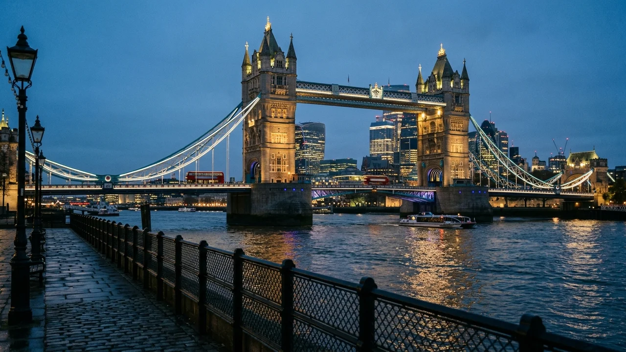 Tower Bridge at twilight